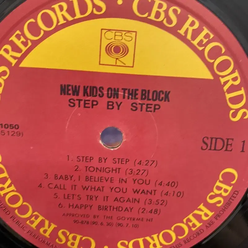 NEW KIDS ON THE BLOCK LP / C1852