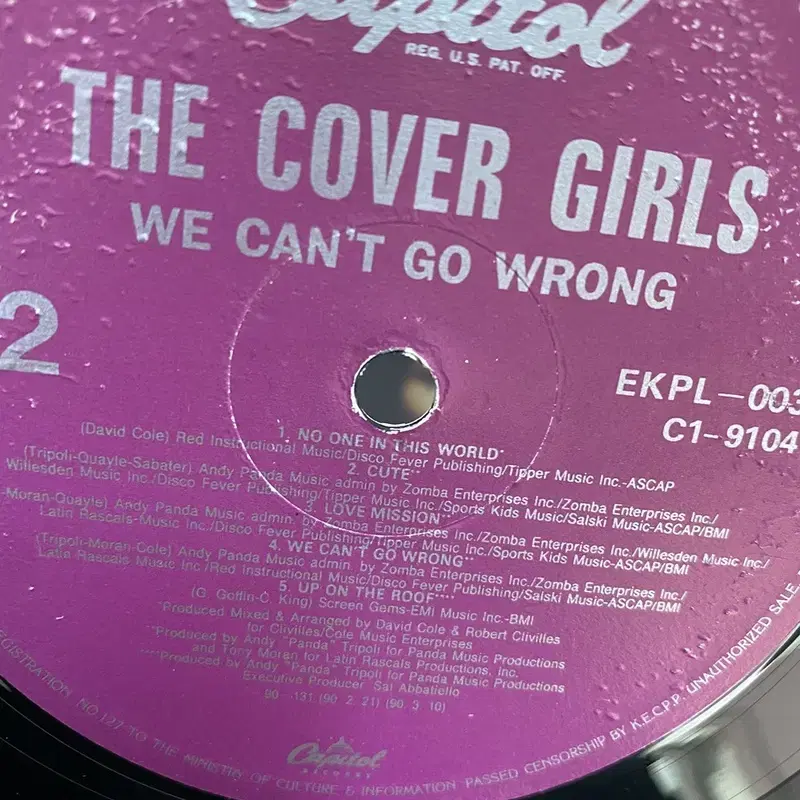 COVER GIRLS LP / C1916