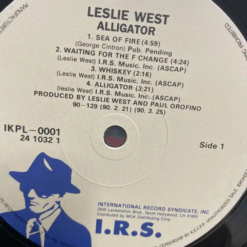 LESLIE WEST LP / C2180