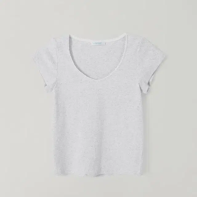 [새상품] 타낫 mini frill t-shirt gray 티셔츠