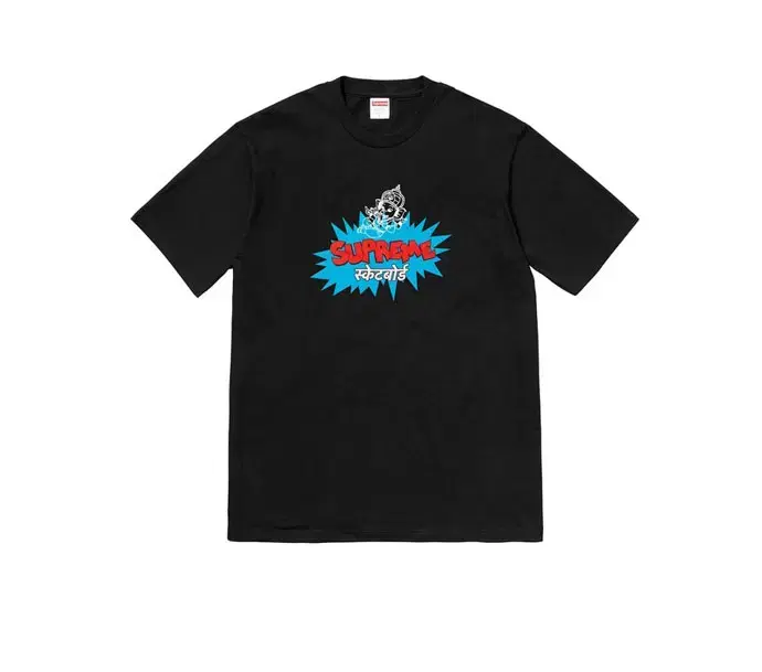 SS18 슈프림 사네샤티 블랙 Supreme Ganesha Black