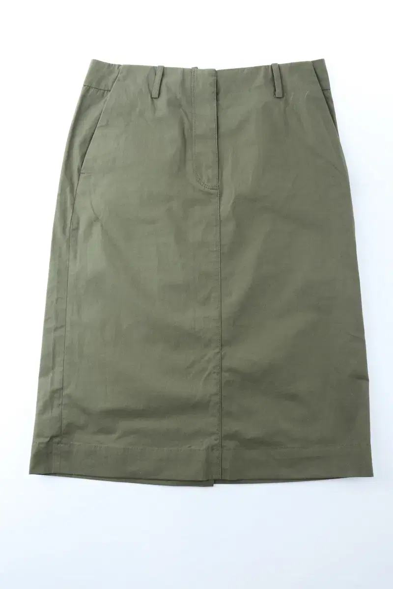 W(M) Course Skirt Skirt Khaki Cotton Line Amekaji-113B