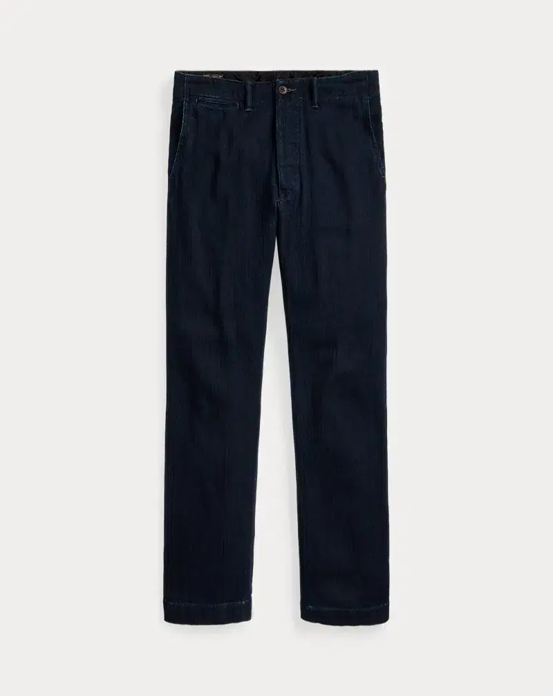 RRL Double L Indigo Herringbone Pants