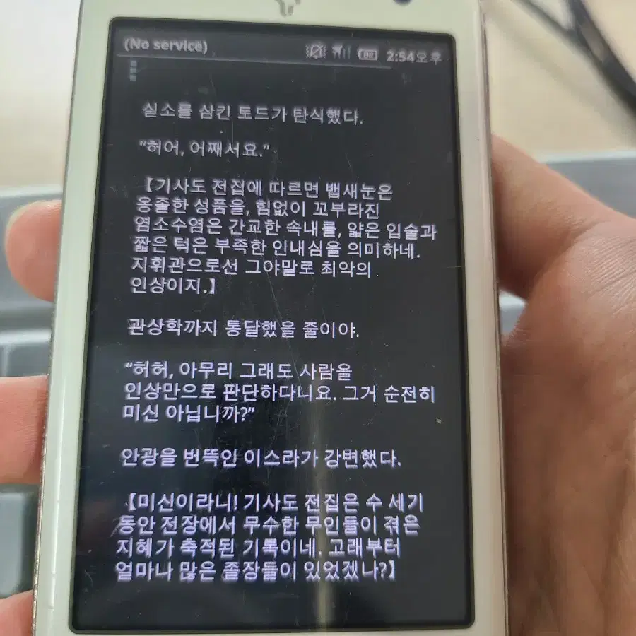 스카이 미라크 팝니다 소설뷰어용