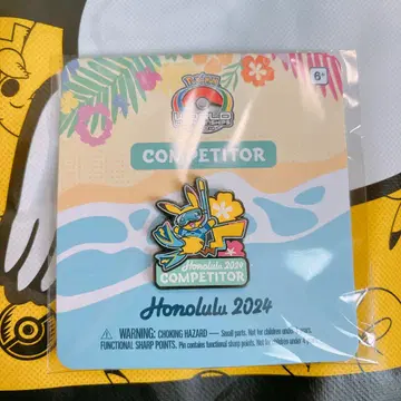 WCS2024 호놀룰루 선수 한정판 핀 배지 웰컴 키트