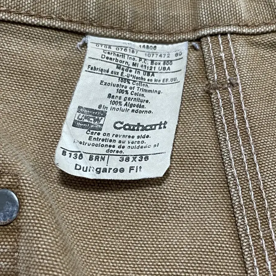 [38]Carhartt Double knee(Made in USA)