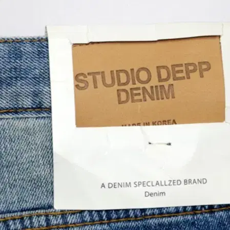 STUDIO DEPP 정품 새상품 신축 청바지 34