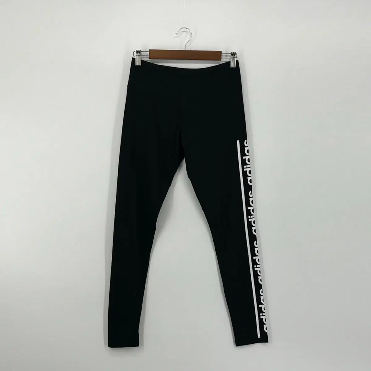 adidas Logo Leggings (M size / BLACK)