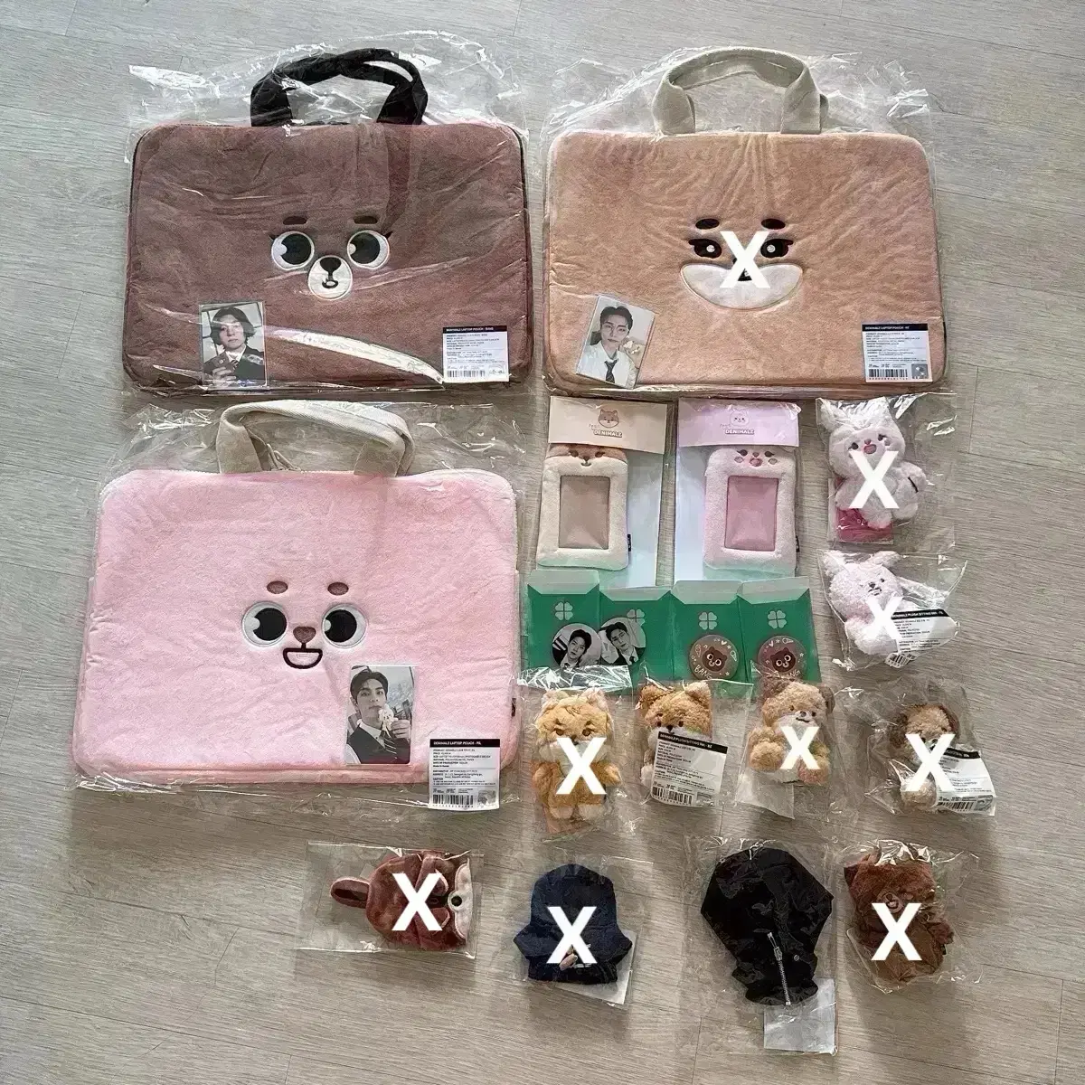 Day 6 Denimals Petitmals Bangkepildon Pouch Doll clothes