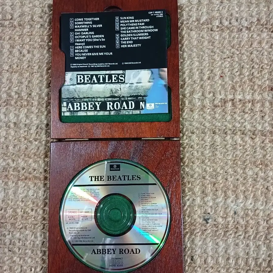 CD 비틀즈 BEATLES ABBEY RORD 소장반