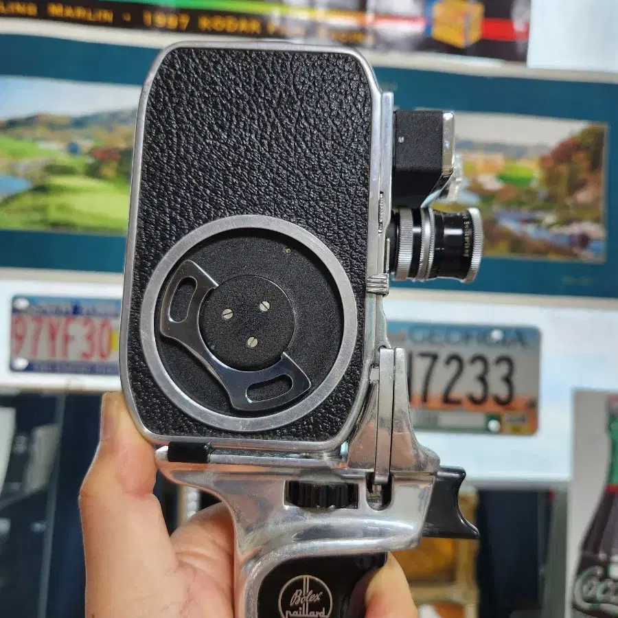 빈티지 Bolex Pallard C8SL 8mm 스위스제 무비카메라