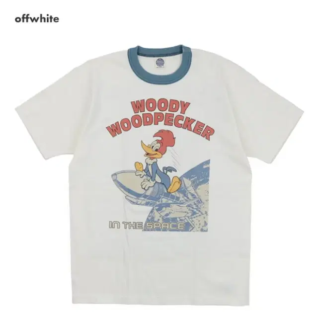 [L]토이즈맥코이 WOODY WOODPECKER 링거 티셔츠