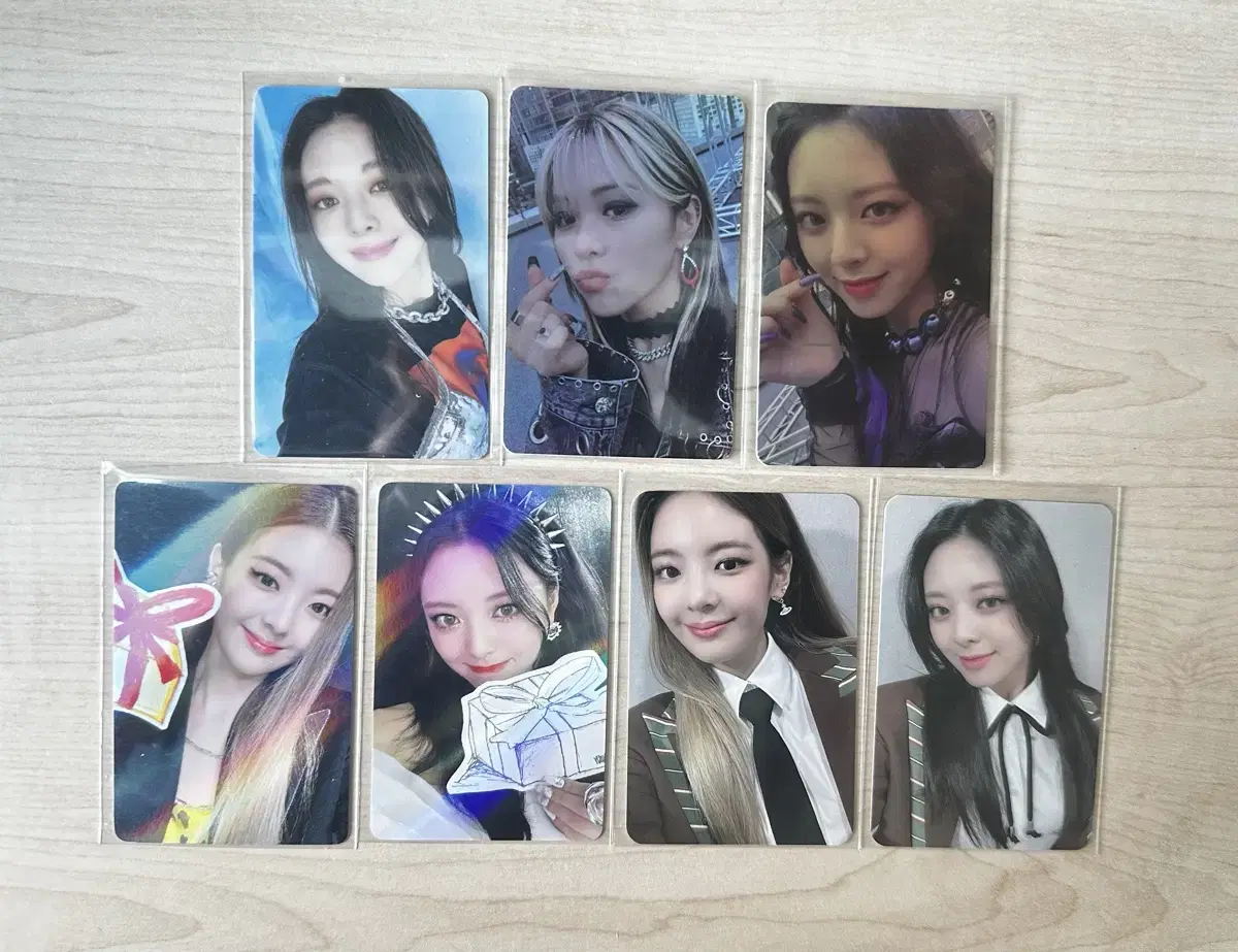 itzy unreleased photocard