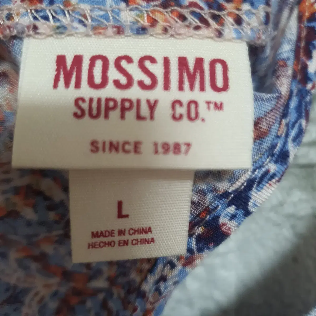 MOSSIMO 끈나시 L