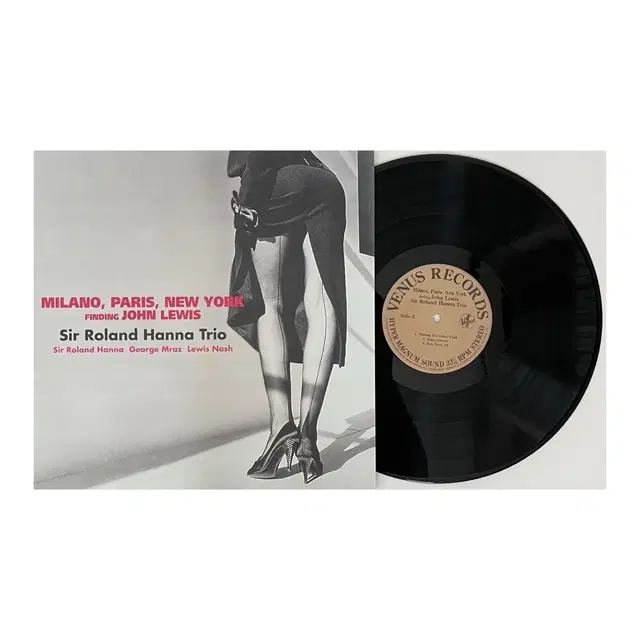 Jazz lp : Sir Roland Hanna_Milano, Paris