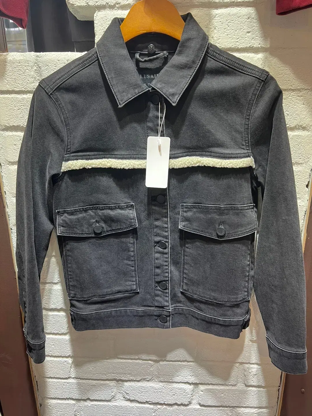 [우먼]ALLSAINTS 데님 자켓