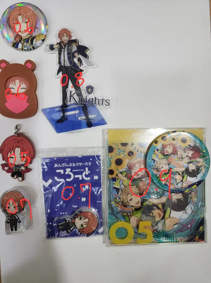 Ensemble Stars Tsukina sells Leo goods/Knights album (with pre-order benefits)