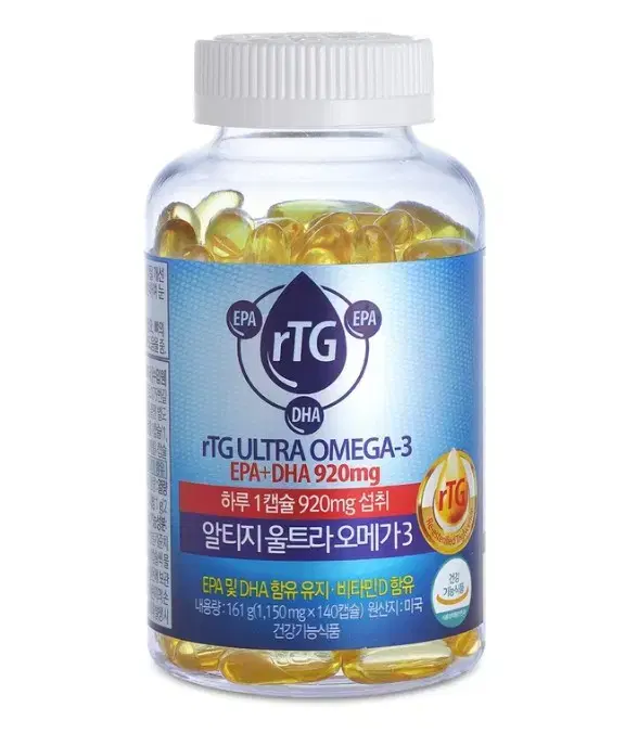 알티지울트라오메가3  1,150mg x 140캡슐