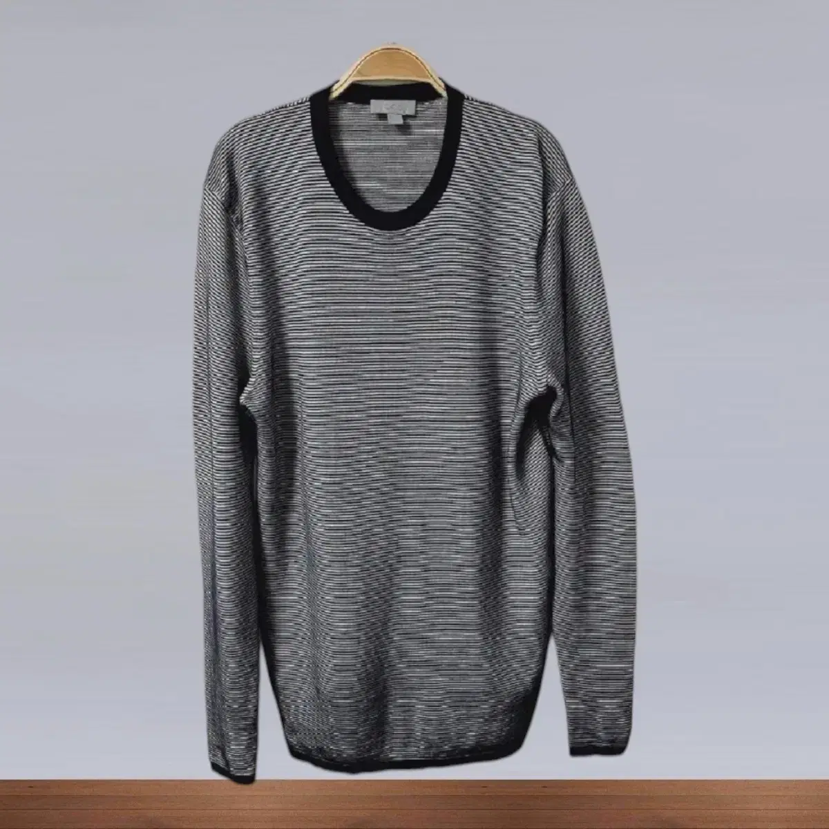 COS Course Stripe Long Sleeve Cotton Tee