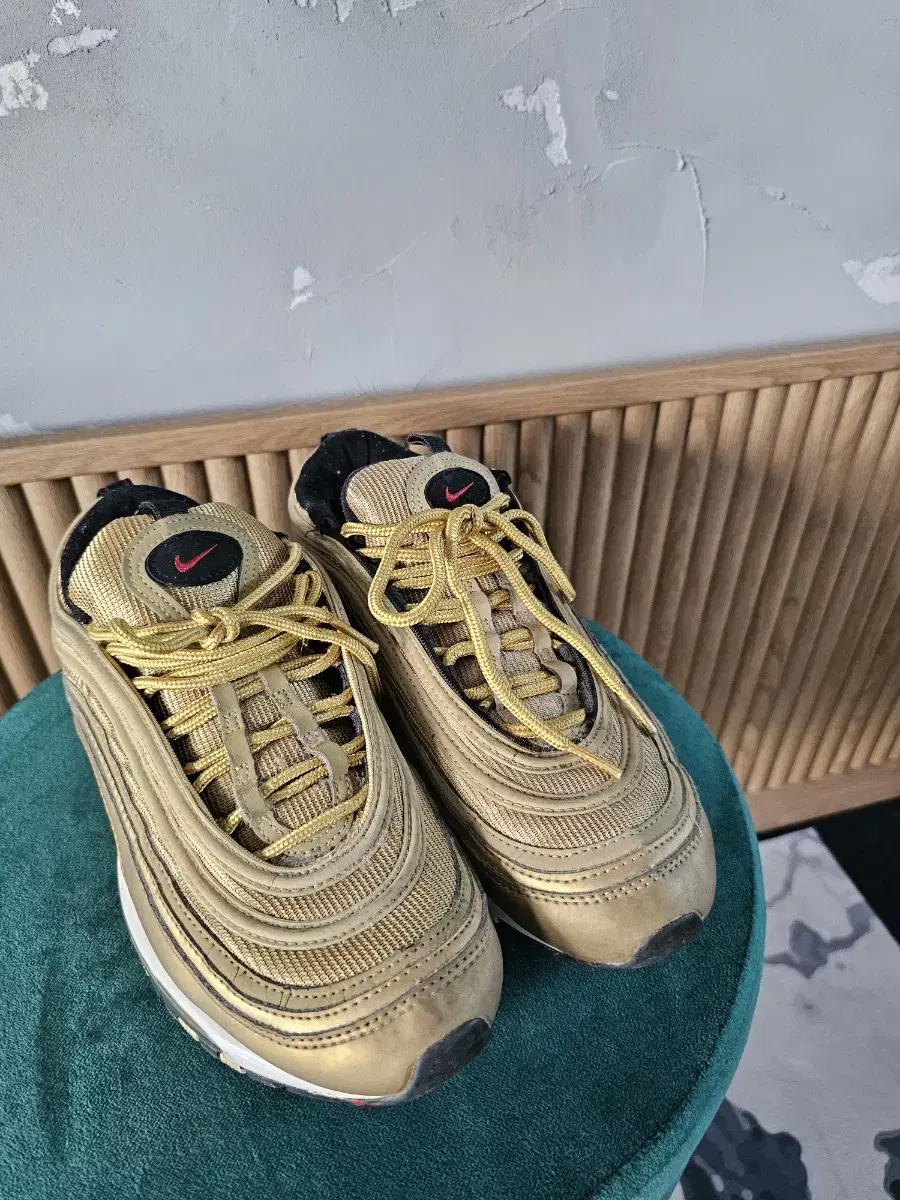 Nike 97 Metallic Gold Air Max 250cm for sale