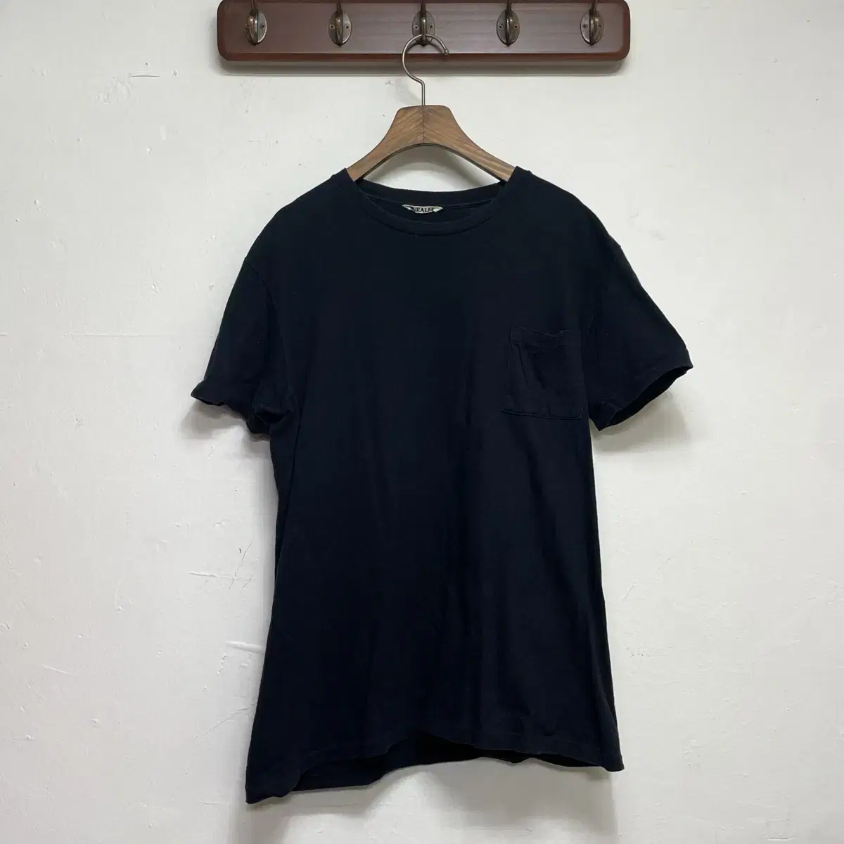 Orari Navy Short Sleeve Pocket Tee