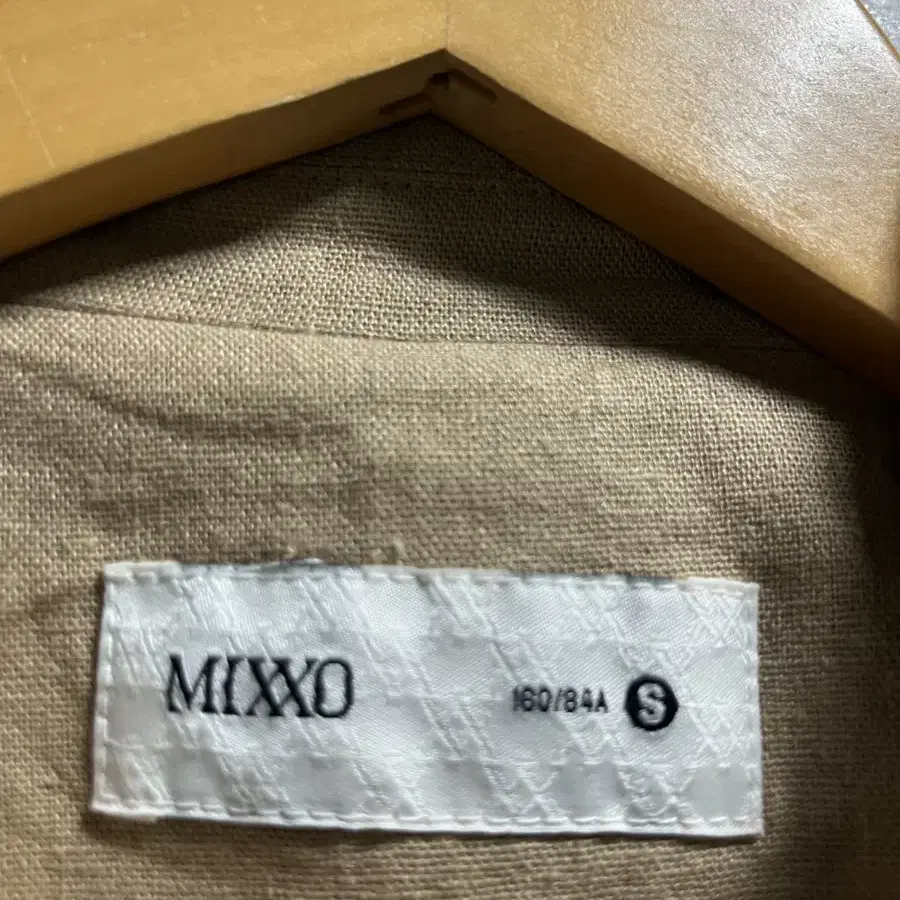 55-66 MIXXO 린넨 마 루즈핏 자켓 정품