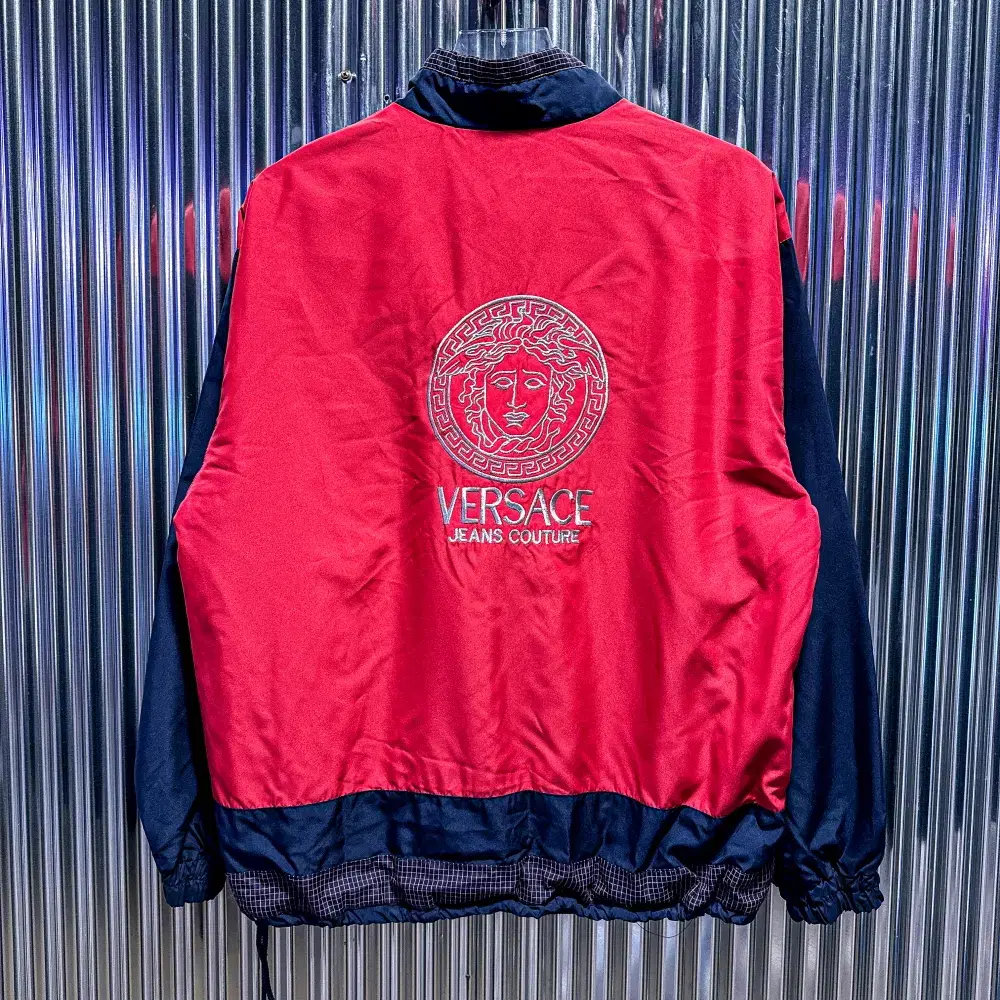 Versace Old School Big Logo Windbreaker (Domestic XL) CC659