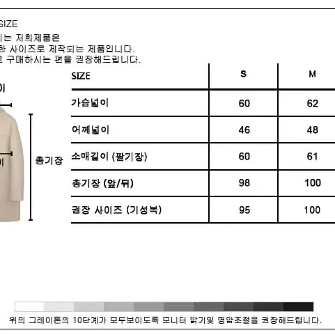 퍼스널팩 올 캐시미어 더플 코트(세미오버) 네이비 m