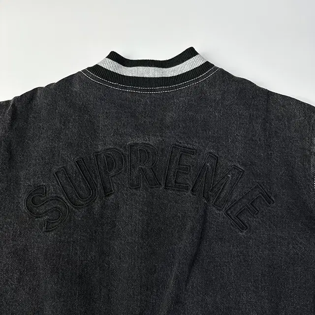 SUPREME Denim Varsity 슈프림 데님 바시티 자켓