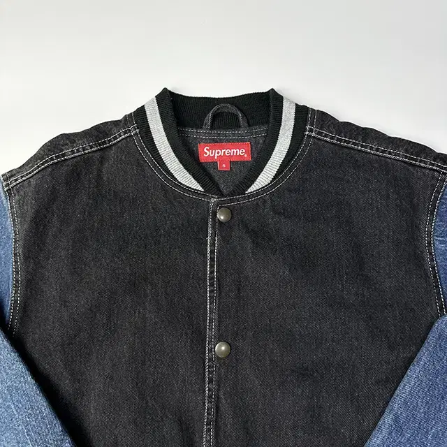 SUPREME Denim Varsity 슈프림 데님 바시티 자켓