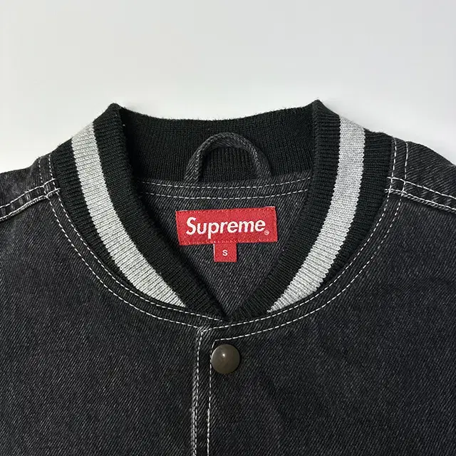 SUPREME Denim Varsity 슈프림 데님 바시티 자켓