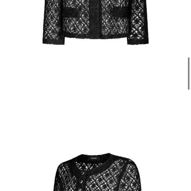 새상품 )더로랑 레이스 가디건 자켓 Lace cardigan jacket