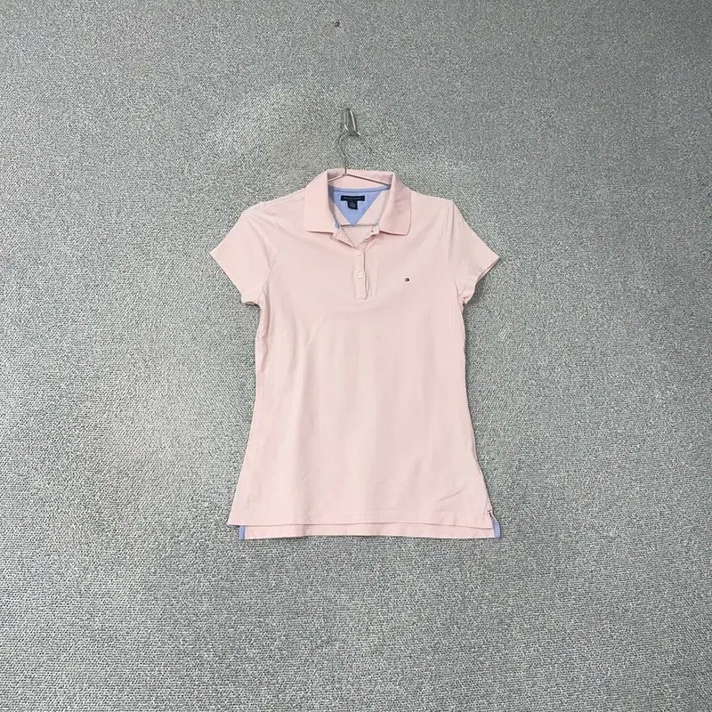 Tommy Hilfiger Vahn Pink Logo Vahn Short-sleeved Kara Tee M