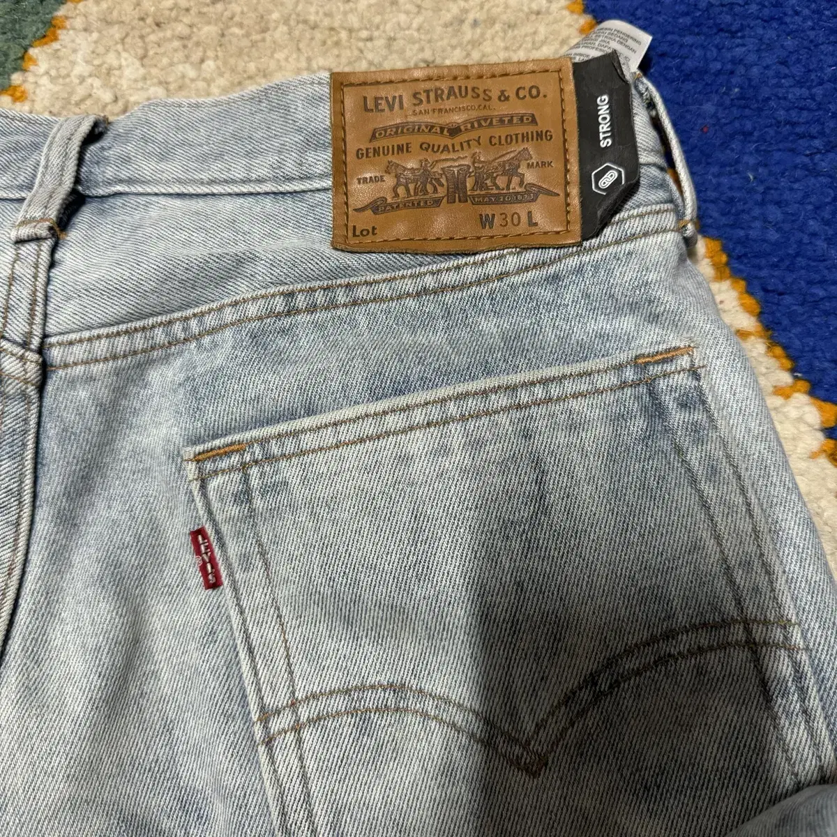 Levi's Skate Baggy 5 Pocket Denim Short