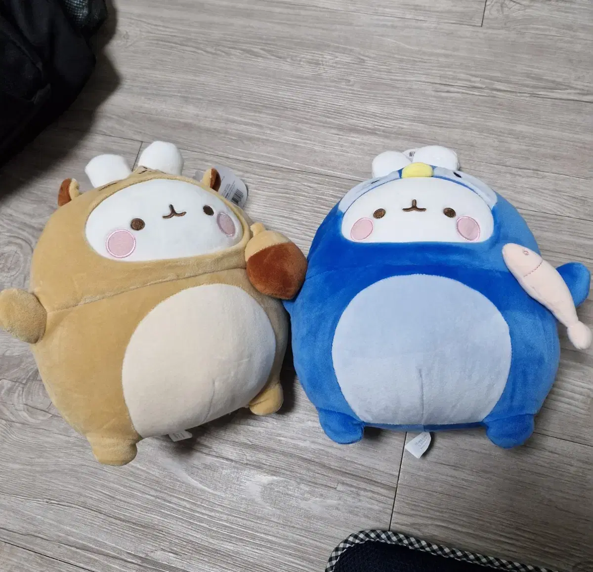 몰랑이 다람쥐 펭귄 30cm 인형 일괄