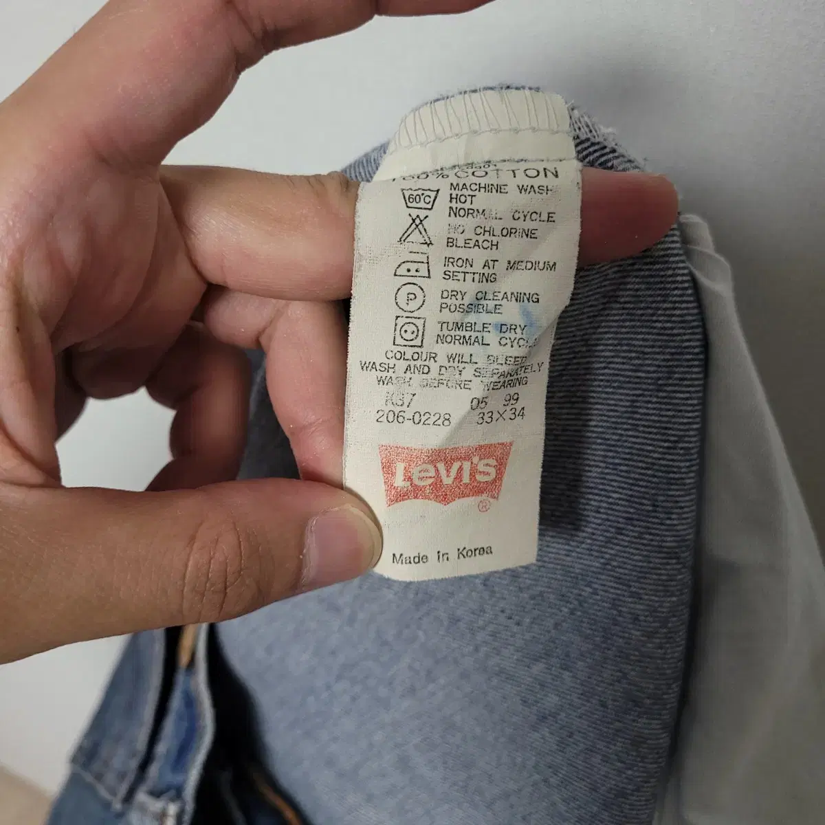 (31) LEVI'S 리바이스 206 오렌지탭 W84L86