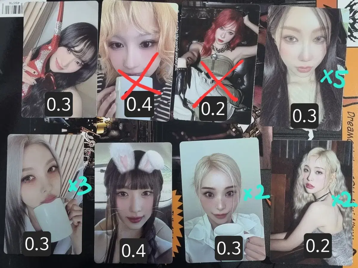 Dreamcatcher Justice AlbumPhotocards