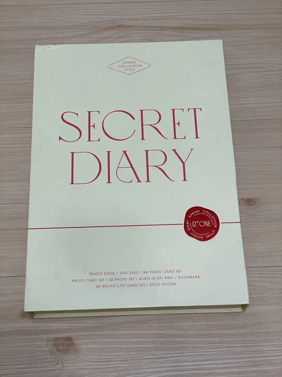 IZ*ONE Secret Diary Full Box