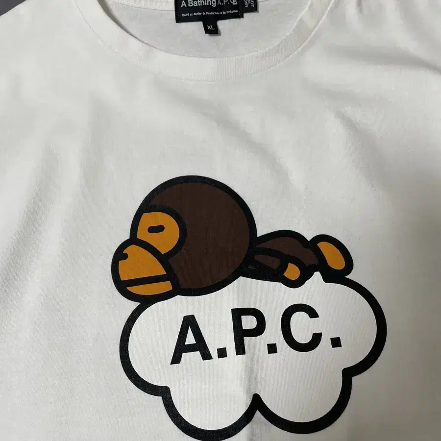 베이프 아페세 A.P.C. 마일로 온 티셔츠