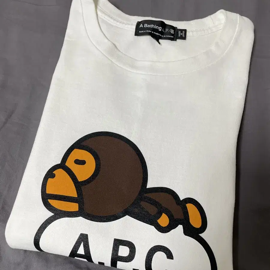 베이프 아페세 A.P.C. 마일로 온 티셔츠