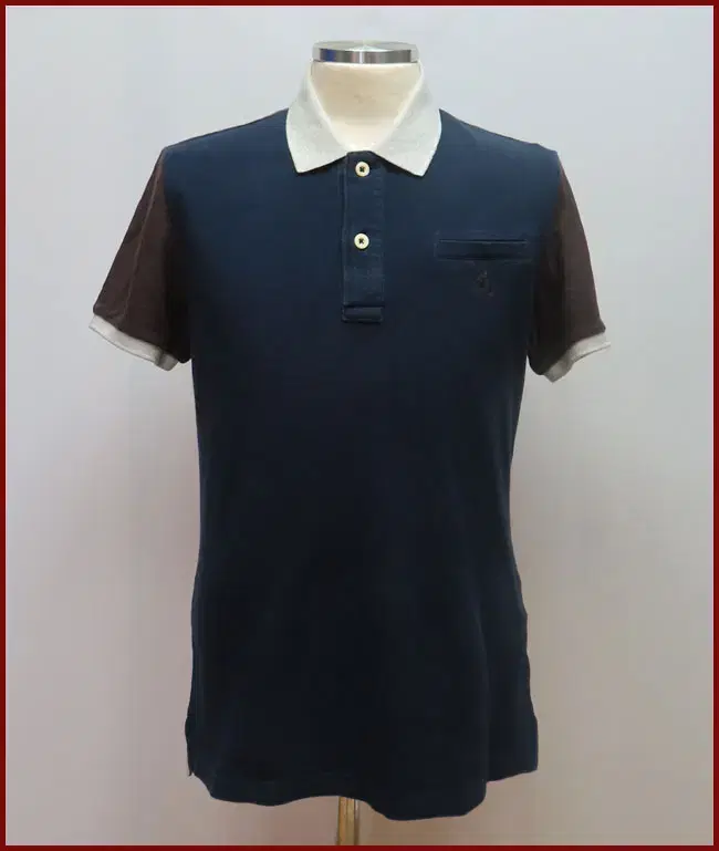 Beanpole/Gon short sleeve T-shirt/100 size/button closure(A-4)