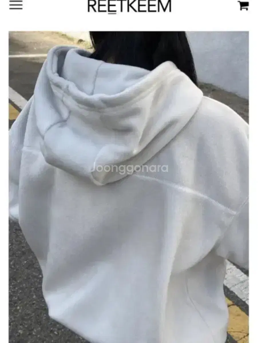 릿킴 후드티 winter fleece hoodie