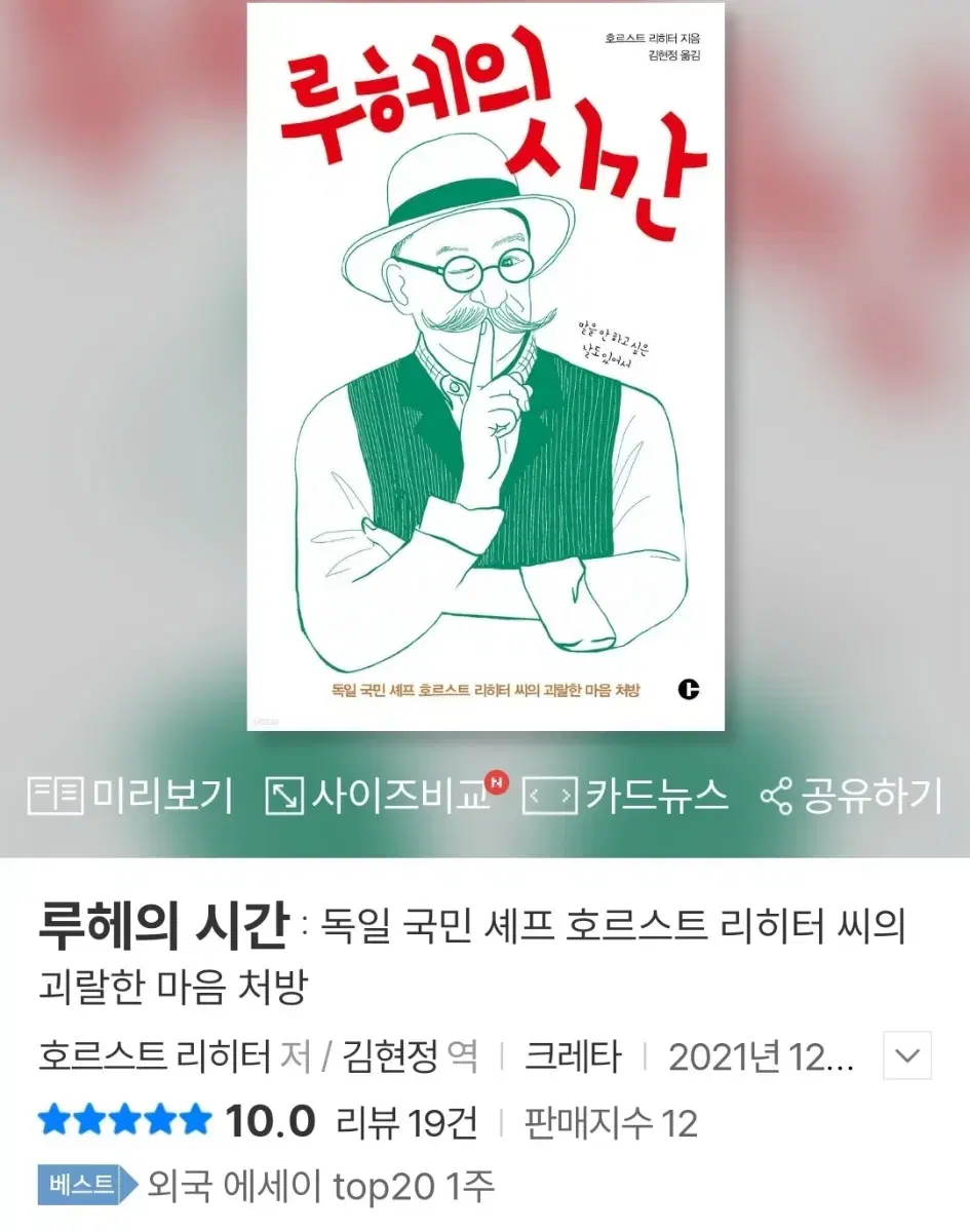 루헤의 시간 / 에세이