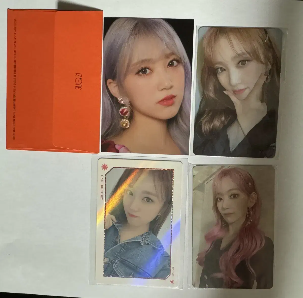 iz*one nako sakura photocard bulk sell 500 won