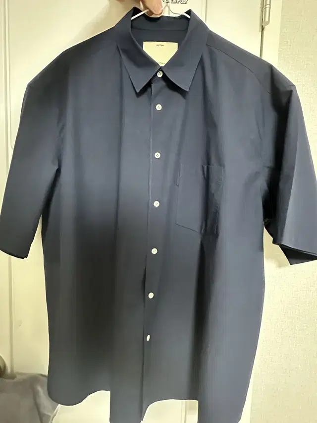 포터리 반팔 셔츠 Short Sleeve Comfort Shirt 네이비