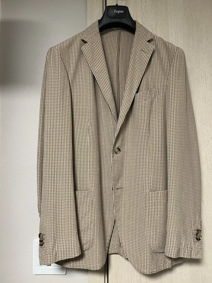 Ermenegildo Zegna Seersucker Jacket Polo Seersucker