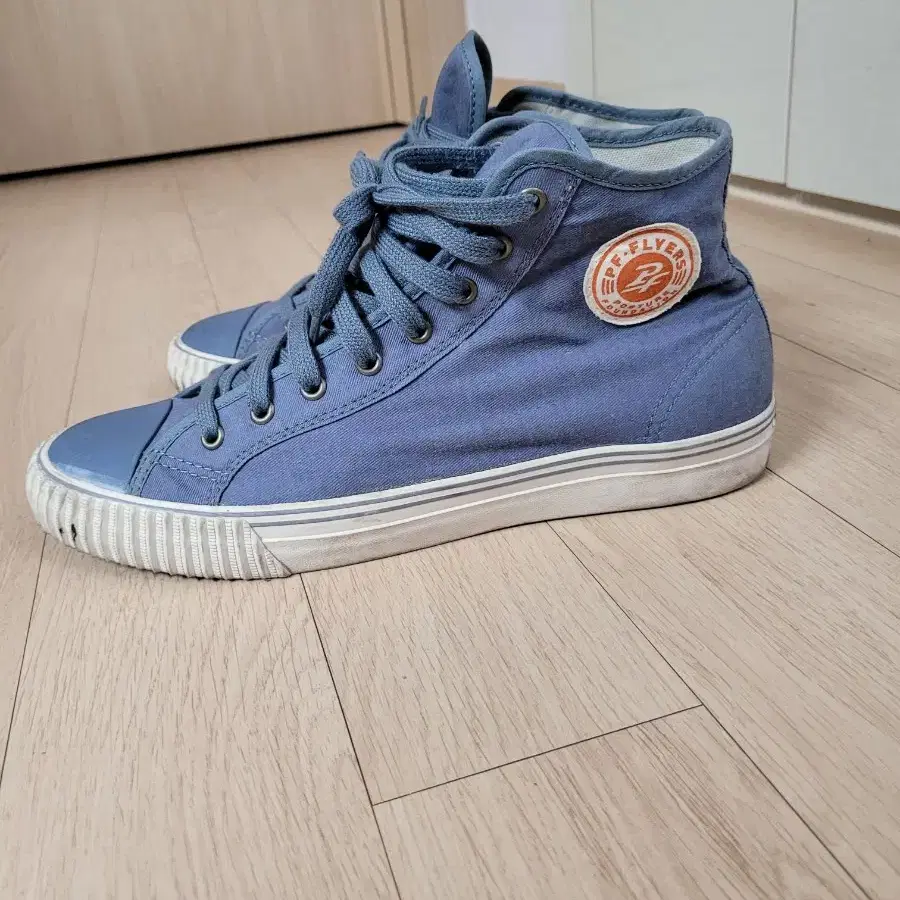 PF flyers 남자 스니커 하이 280 라이트네이비