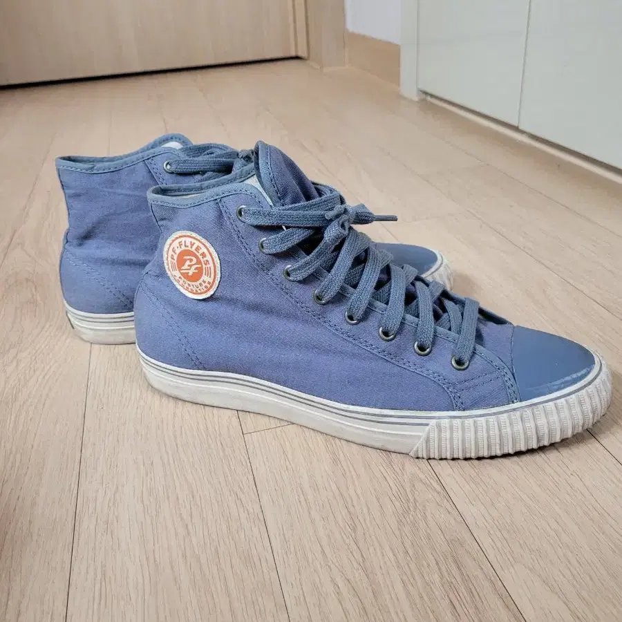 PF flyers 남자 스니커 하이 280 라이트네이비