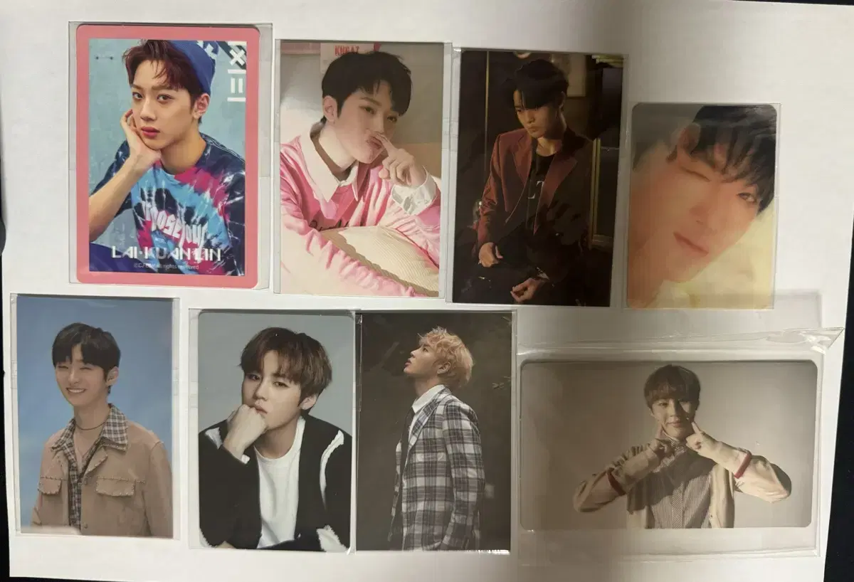 Wanna One photocard photo card bulk sells 500 won