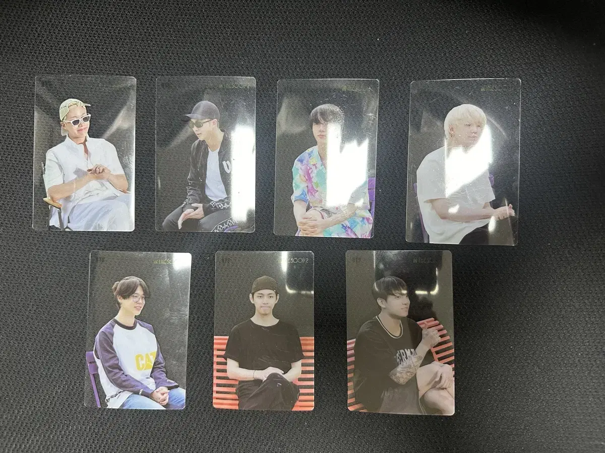 Bangtan In-the-Woods Transparent Photocard